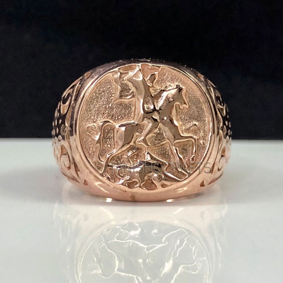 Sovereign Ring Sovereign Silver Mens Ring Sovereign Etsy