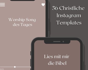 Christian Instagram Story Template **german**