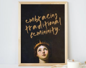Poster "femininity"