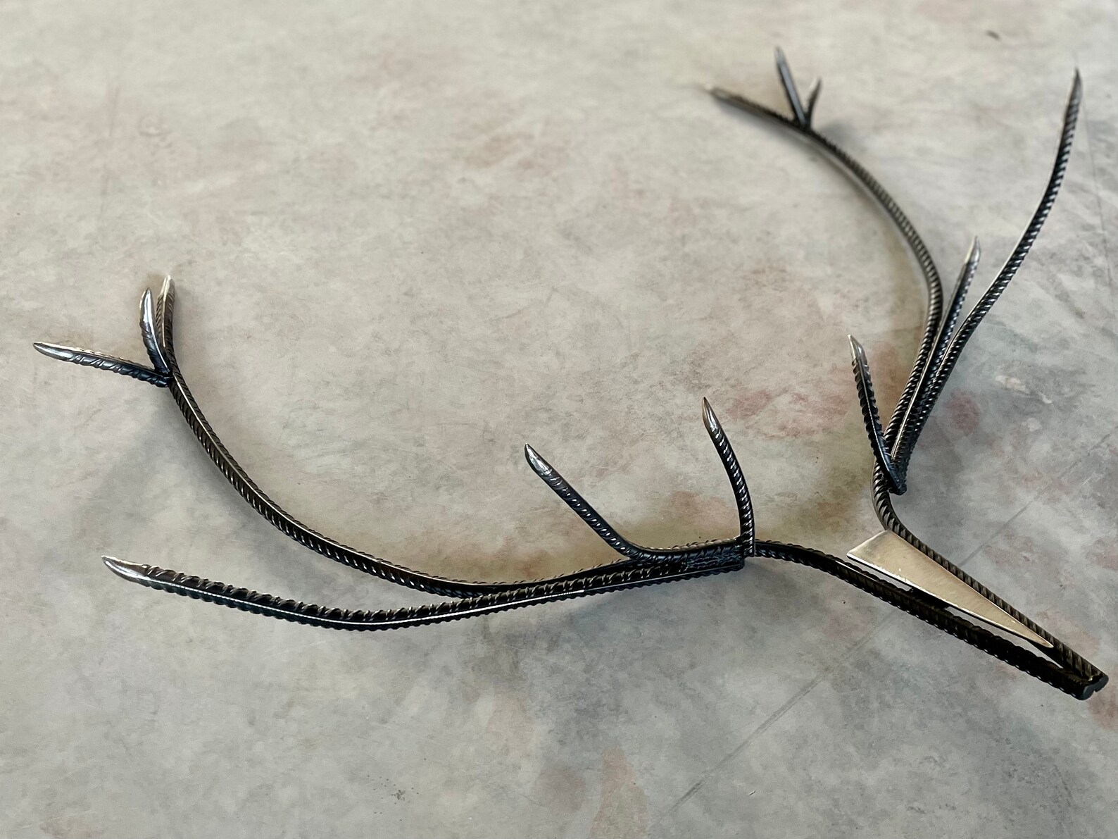 METAL DEER HEAD Moderne rustikale Wand Kunst Wand-Dekor | Etsy