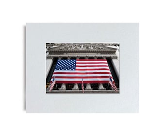 New York Photograph of the New York Stock Exchange on Wall Street