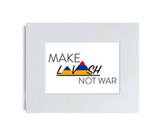 Make Lavash Not War Logo