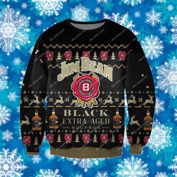 jim beam ugly christmas sweater