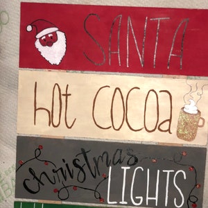 Custom Christmas sign
