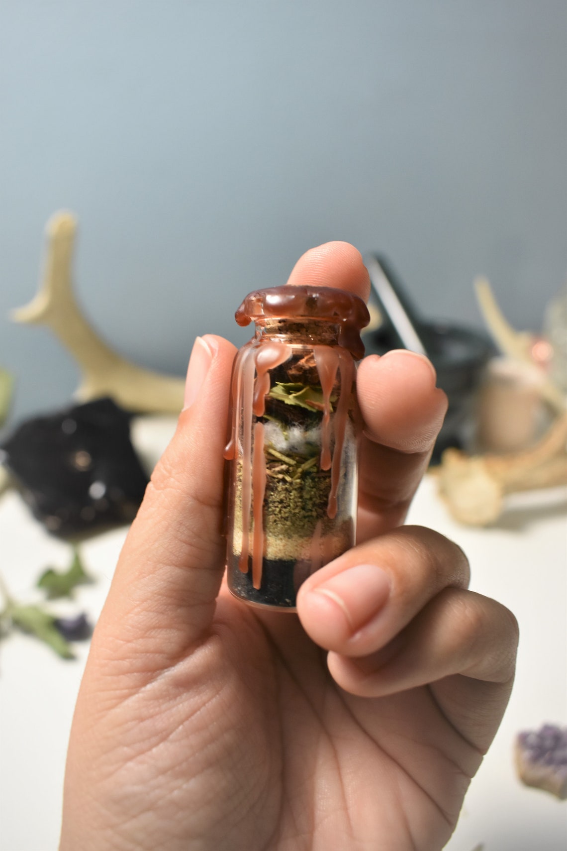 Home & Hearth: Home Protection Spell Jar Mini | Etsy