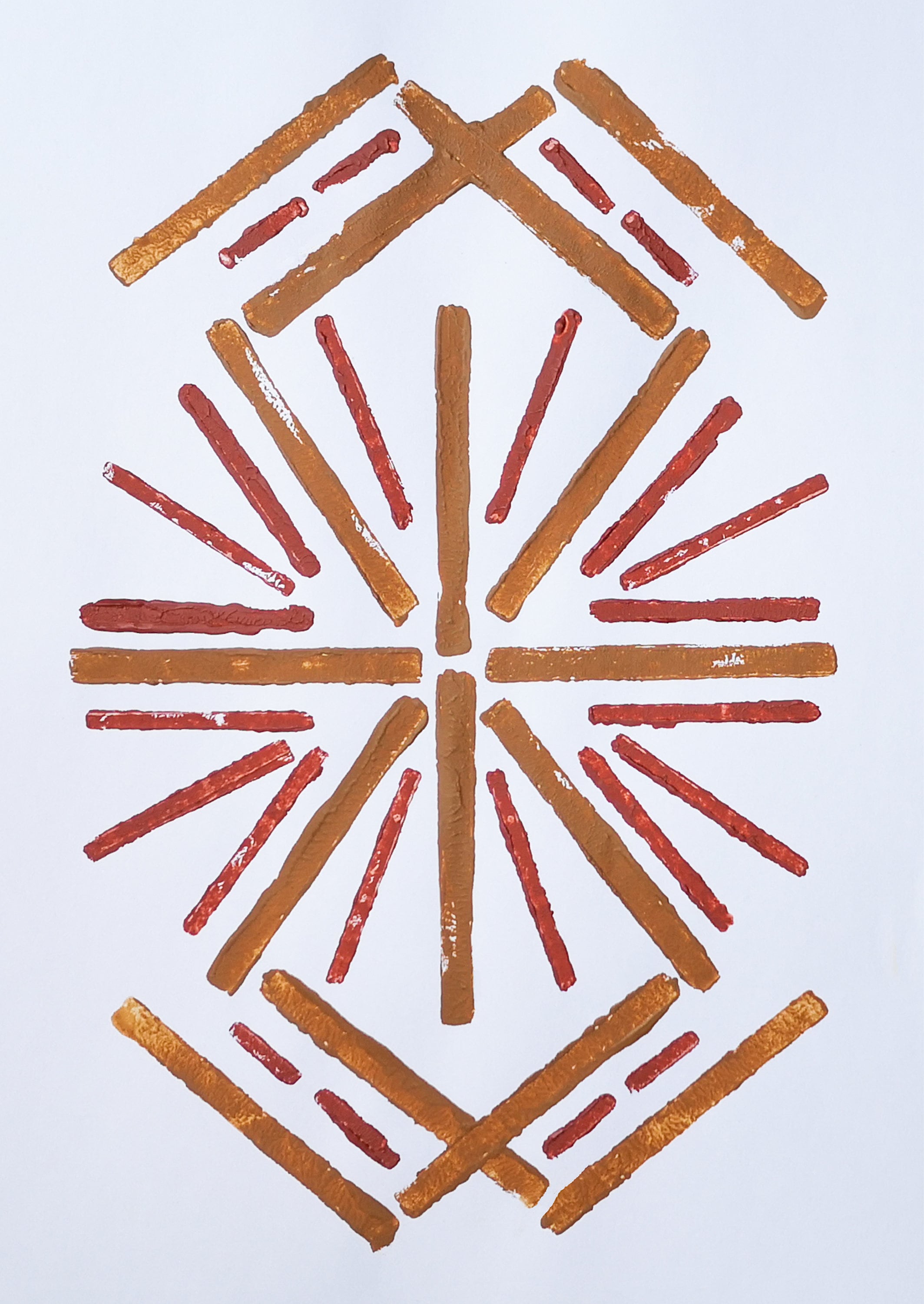 Printable Tribal Wall Art Downloadable Geometric Wall Decor Gritty