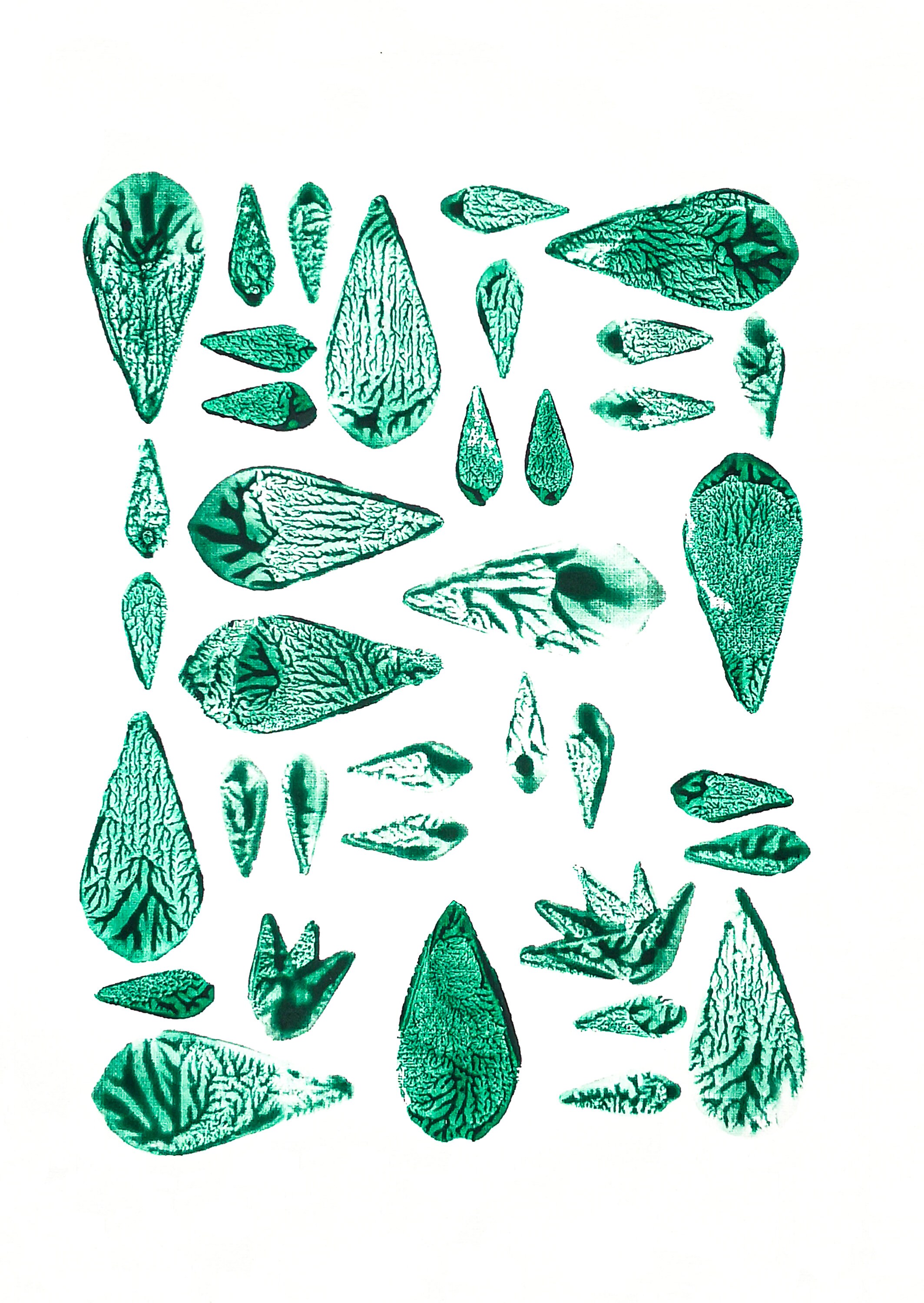 PRINTABLE Emerald Green Block Print Wall Art Distressed Green Printable ...