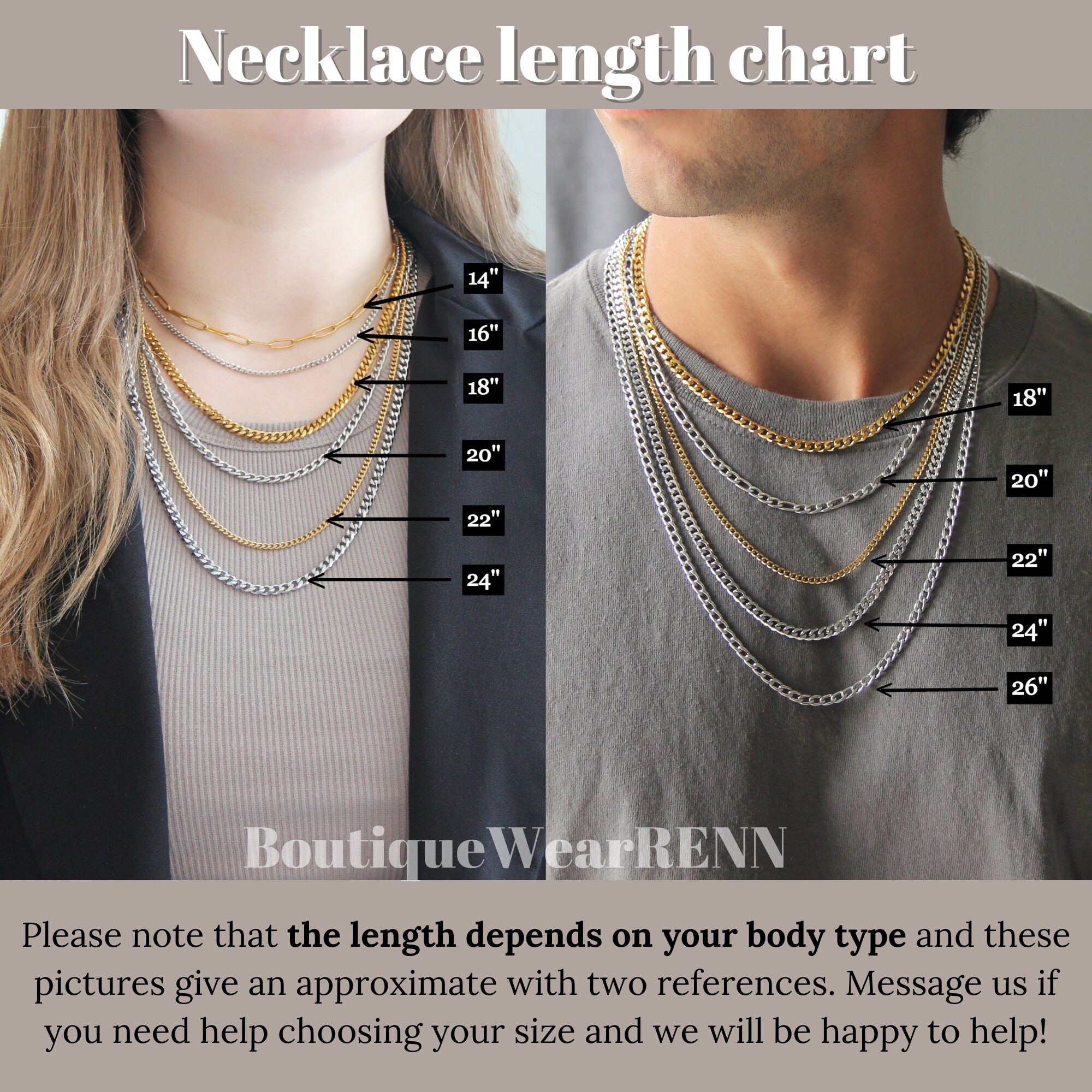 Gold Lightning Bolt Pendant Necklace for Men or Women Stainless