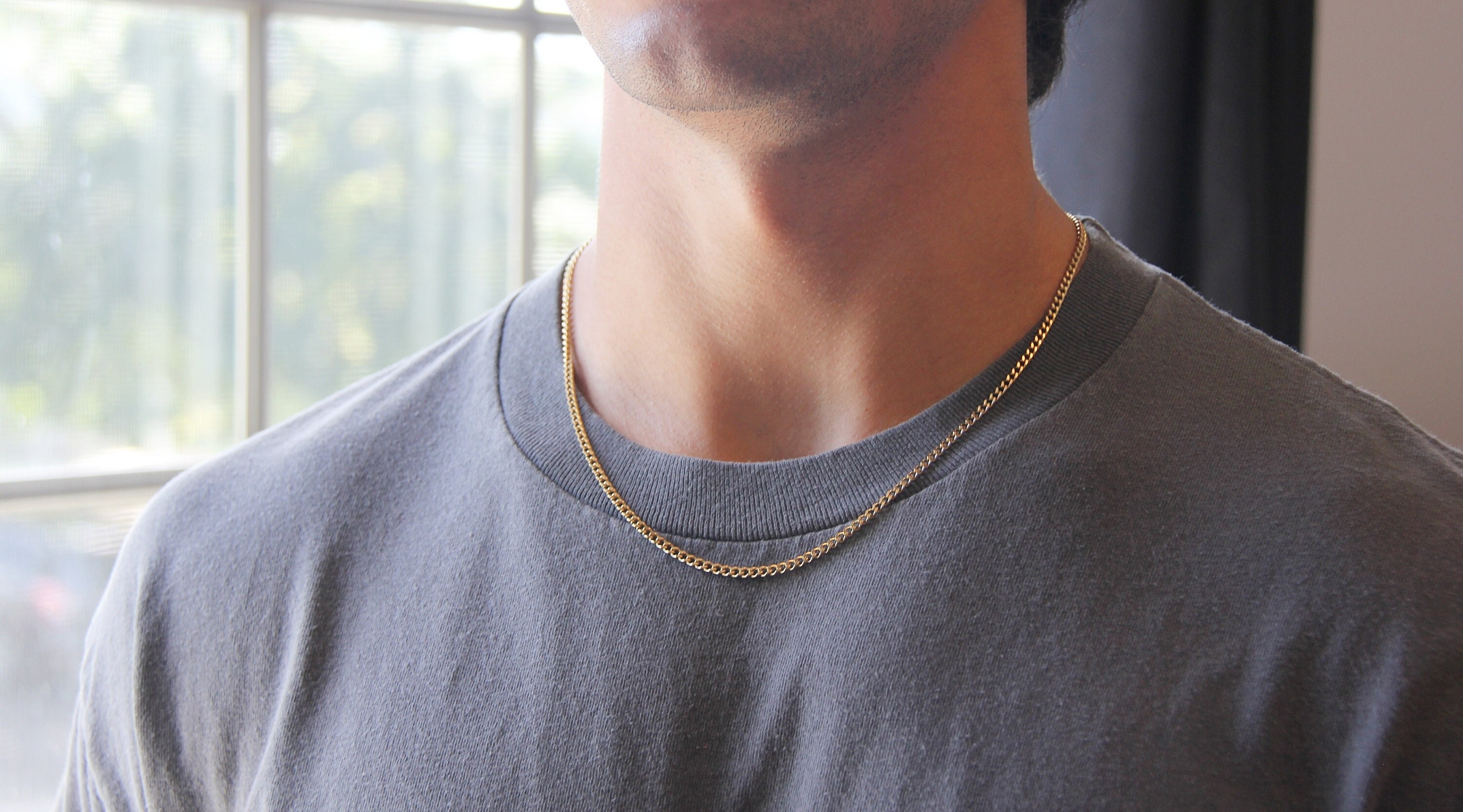 Men s Gold Chain 3mm Stainless Steel Curb Chain Necklace Etsy Canada men-s-gold-chain-3mm-stainless-steel-curb-chain-necklace-etsy-canada