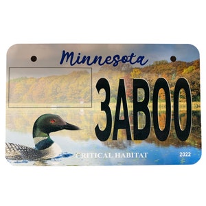 Custom ATVUTV 12 Point Buck License Plate