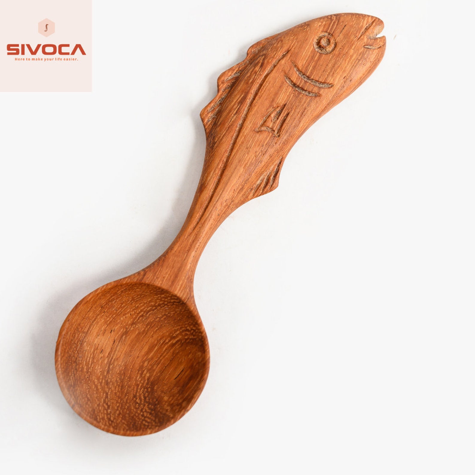 Special Wooden Eating Utensils With Wood Gift Box Set of 6 Etsy