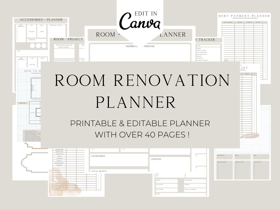 Room Renovation Planner, Interior Design Planner, Room Improvement ...
