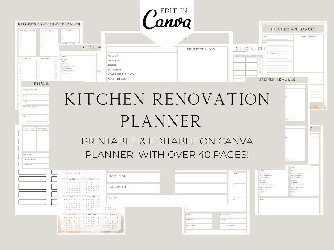 Kitchen Renovation Planner, Home Improvement, Improvement, Kitchen