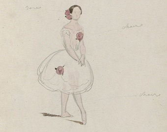 Ballerina Art, Antique