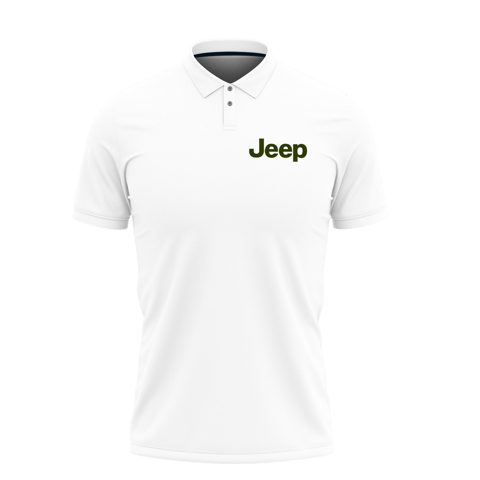 Jeep Mens Polo Shirt Jeep Polo Shirt Jeep Logo Polo Shirt Etsy