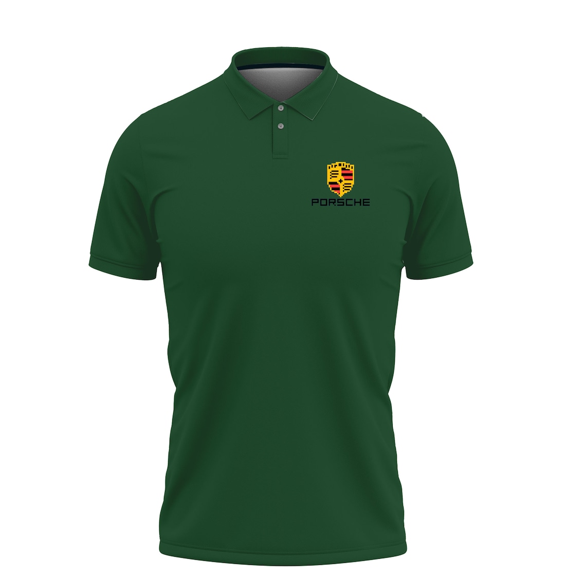 porsche logo polo shirt