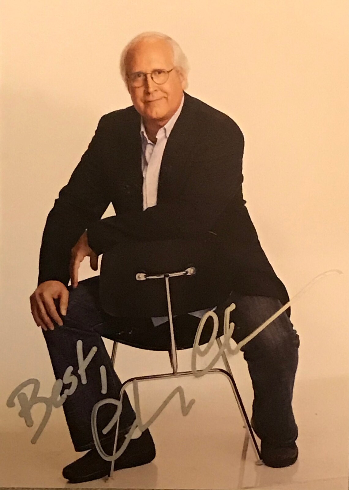 Chevy Chase authentic autograph verified by Bedford New York Etsy