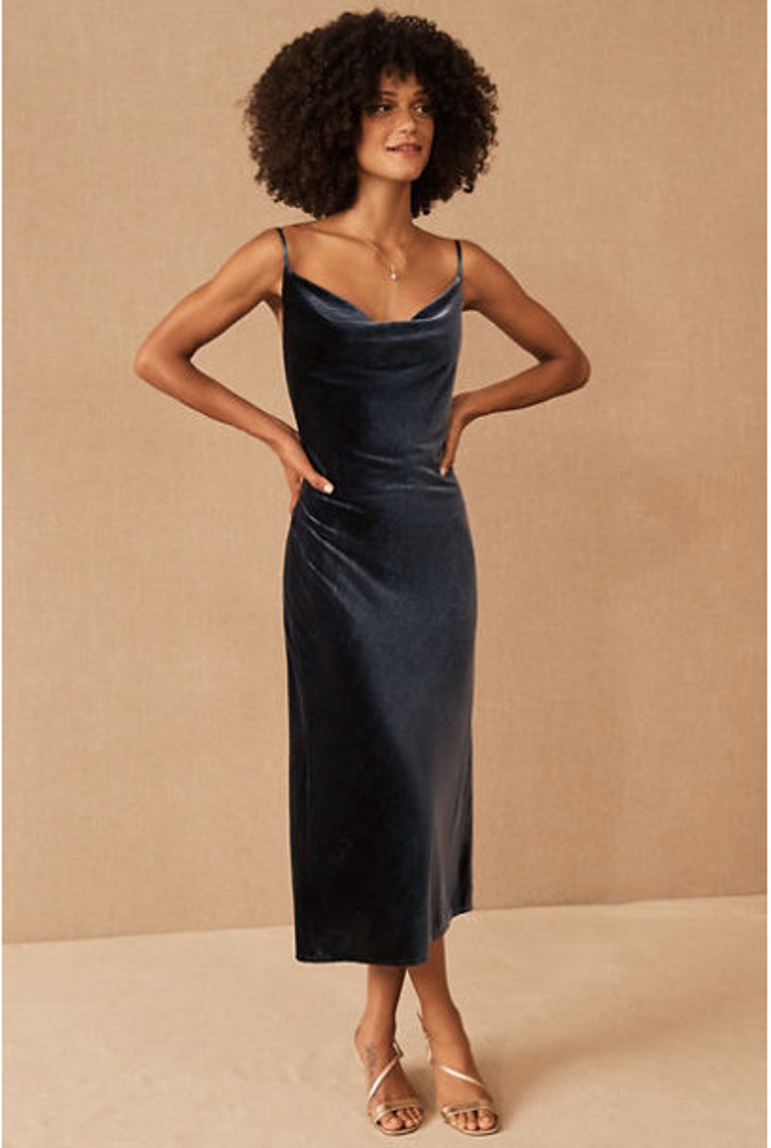 cowl neck slip