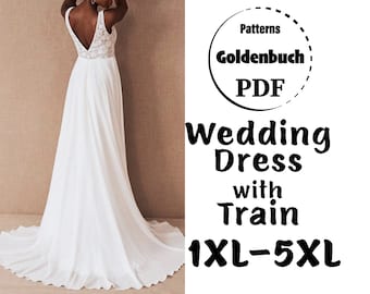 5x Wedding Dress Pattern - Etsy Canada