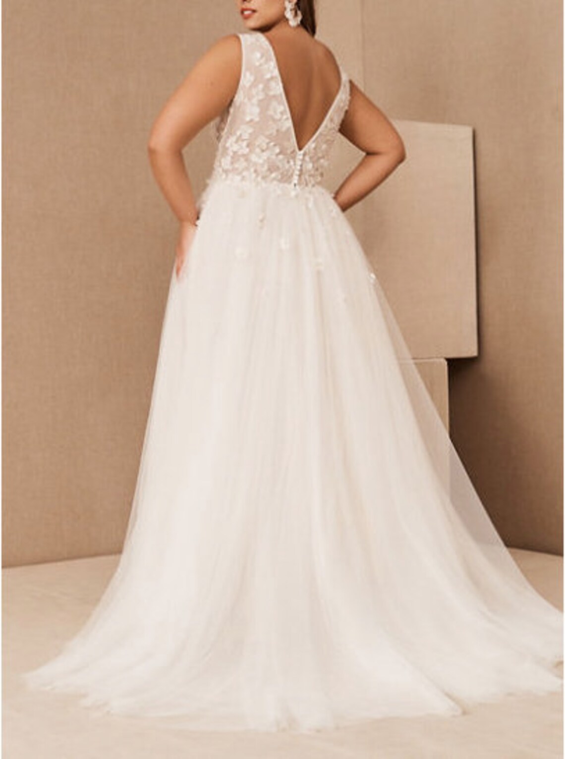 XSXL Wedding Dress PDF Sewing Pattern Low Back Bridal Gown Etsy