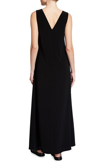 Warehouse v neck crepe maxi dress sales