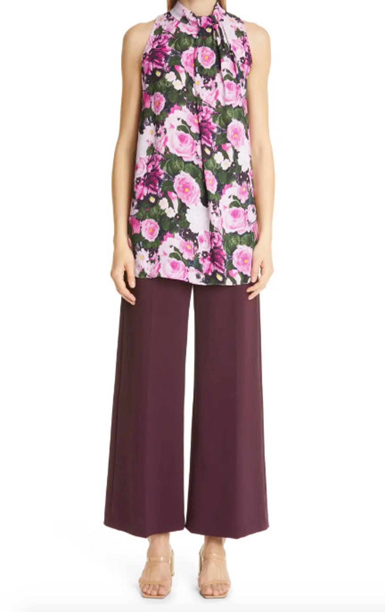 1XL5XL Palazzo Crop Pants PDF Sewing Pattern Plus Size Wide Etsy
