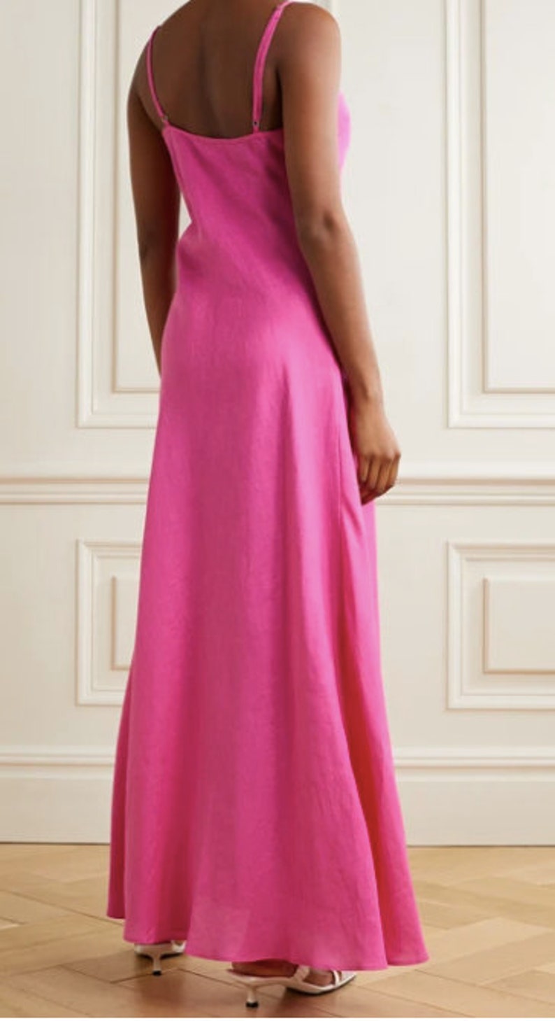 XSXL Maxi Slip Dress PDF Sewing Pattern V Neckline Cami Dress Etsy