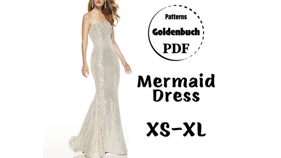 mermaid dress pattern