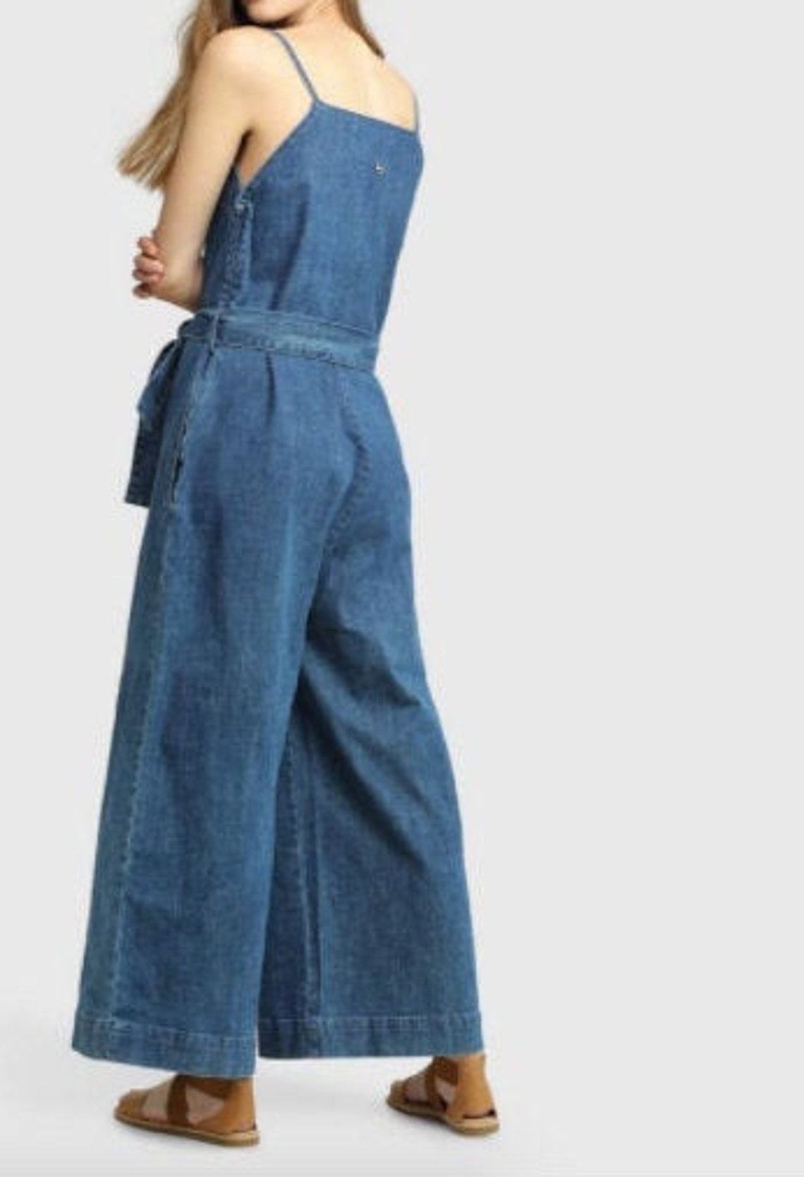 1XL5XL Loose Fit Jumpsuit PDF Sewing Pattern Wide Leg Pants Etsy