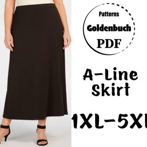 5xl High Waist Skirt Etsy