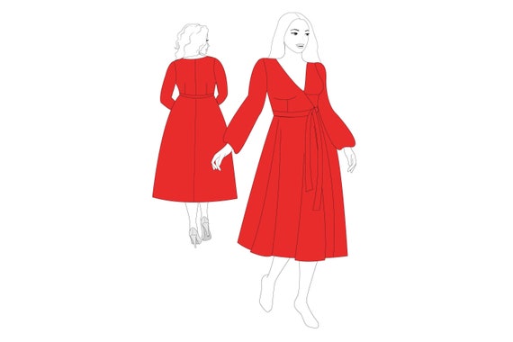 Diy plunging neckline dress best sale