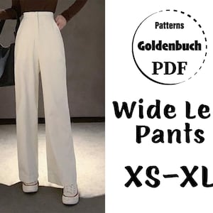 Women Wide Leg Pants for Women Work Business Casual High Waisted Dress Pants  Flowy Trousers Office Pants for Women White M 