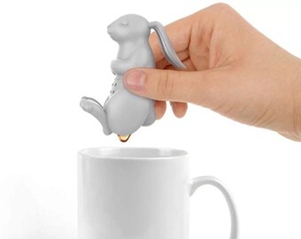Funny Rabbit Silicone Tea Brewer Mini Animal Tea Strainer - Etsy Funny Rabbit Silicone Tea Brewer Mini Animal Tea Strainer - Etsy
