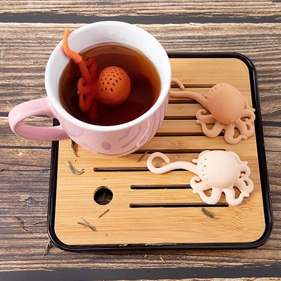 Octopus Silicone Tea Maker Creative Octopus Tea Bag Silicone - Etsy Octopus Silicone Tea Maker Creative Octopus Tea Bag Silicone - Etsy