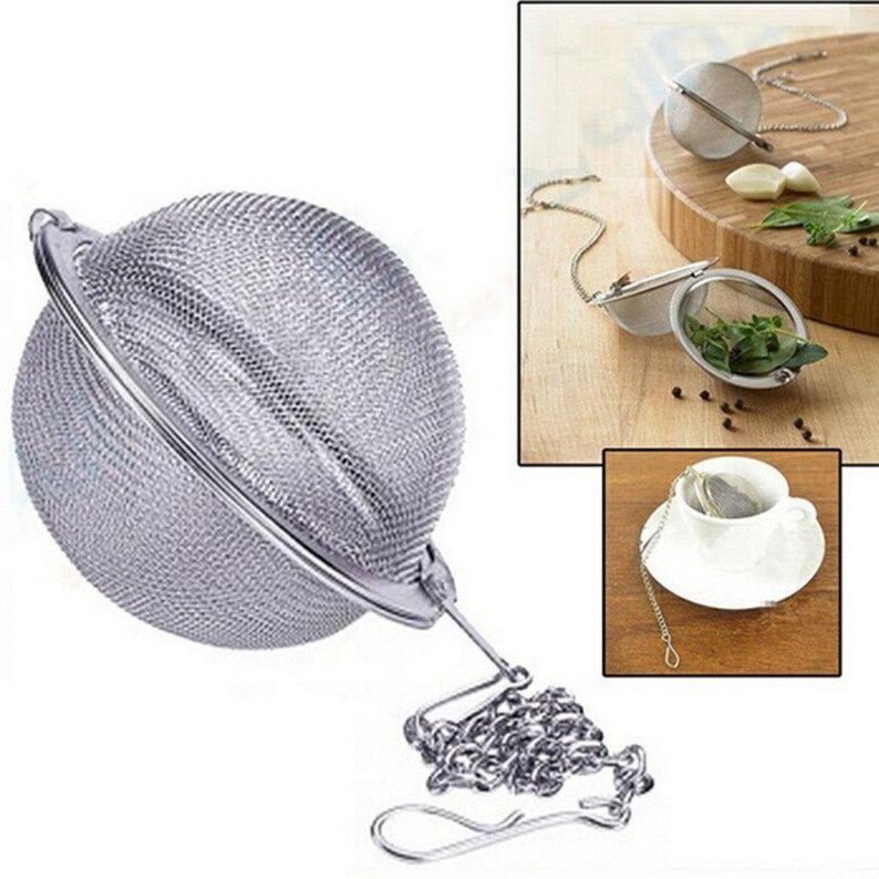 Tea Infuser Mesh Ball Etsy