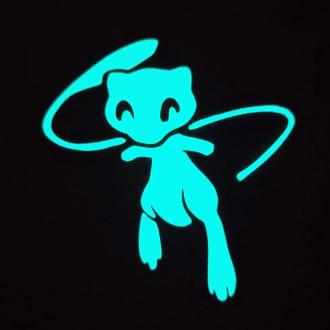 Pokemon Mew Vinyl Decal Etsy