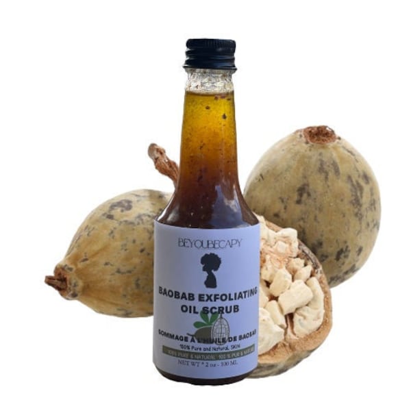 Gommage exfoliante de Baobab 100% pur et naturel