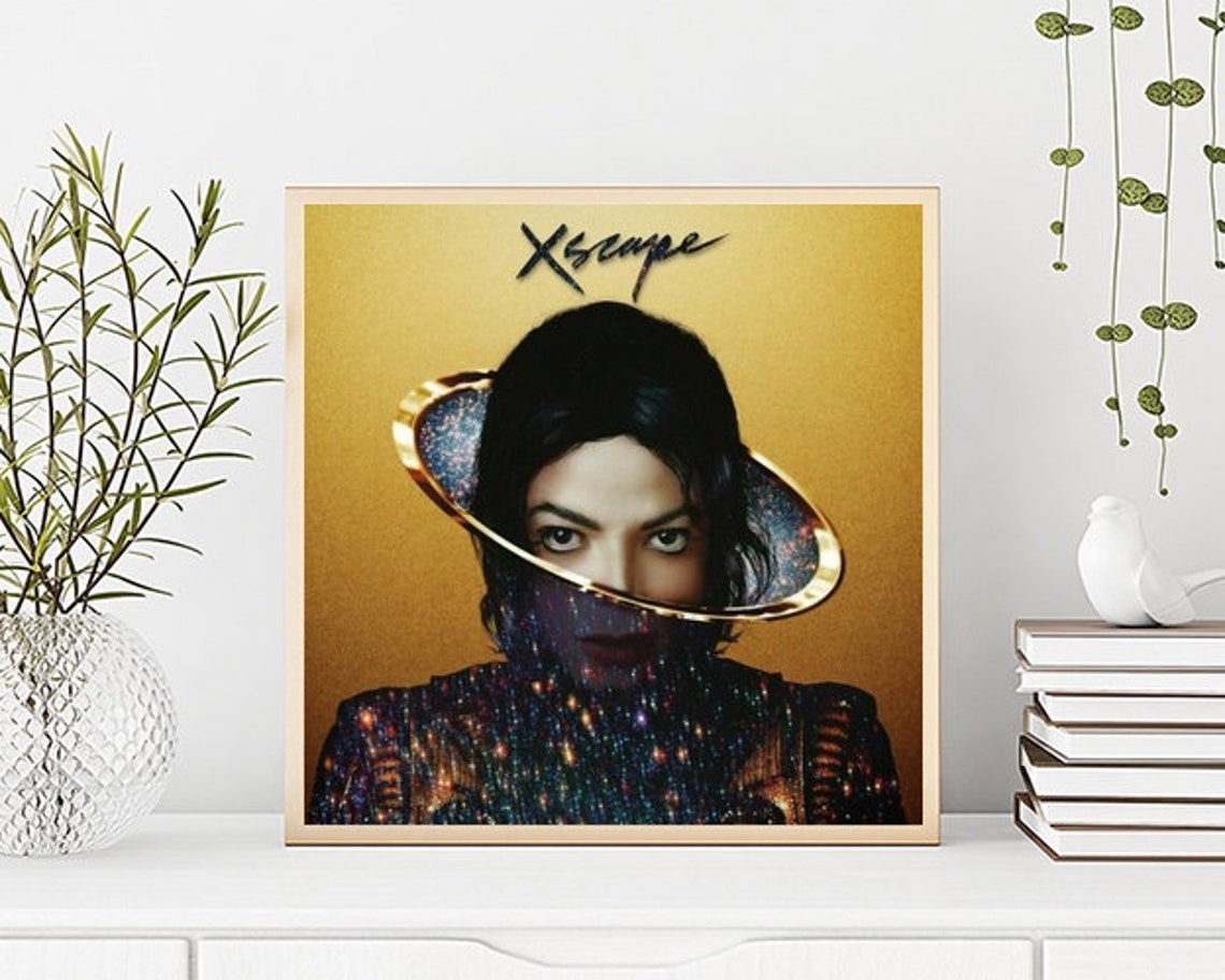 Michael Jackson Xscape Poster Album Cover Art Wall Art | Etsy