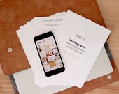 Instagram Planner, Printable Instagram Planner, Social Media Planner, Printable Instagram Marketing Planner, Instagram Content Strategy Plan