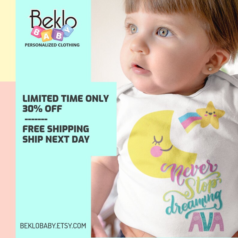 New Baby Gifts Baby Clothes Baby Gifts Cotton Custom Baby Bodysuit Made in USA