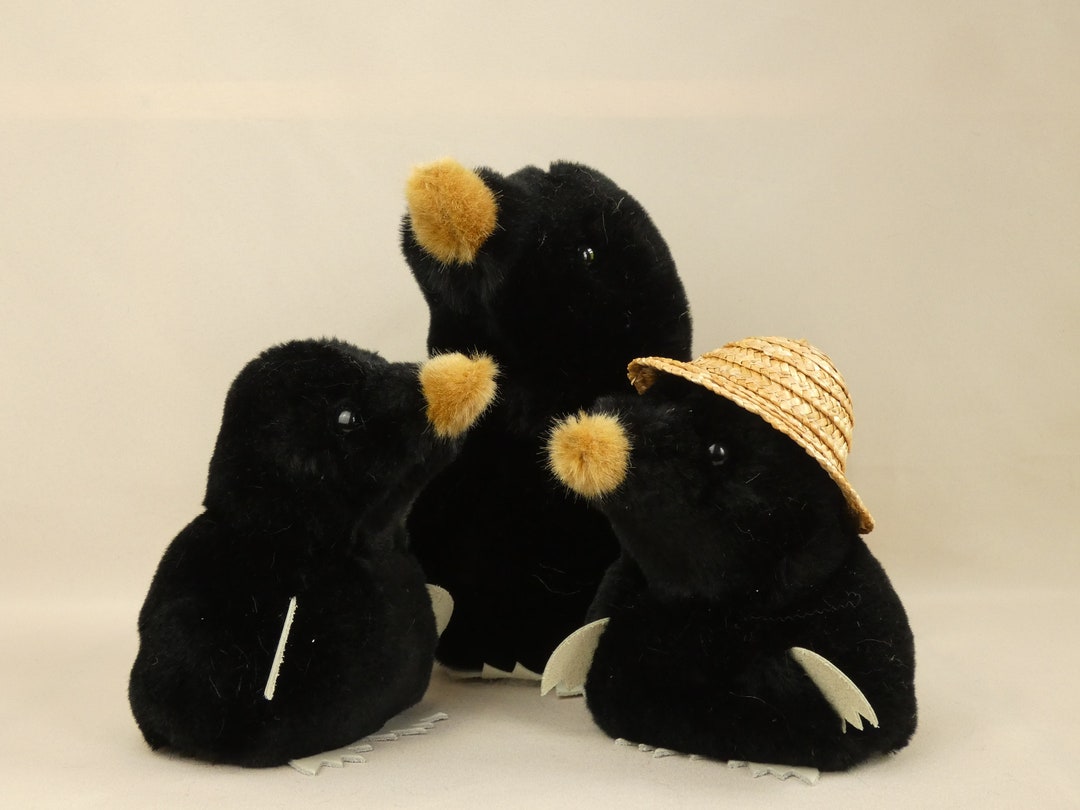 Mole Stuffed Animal Etsy