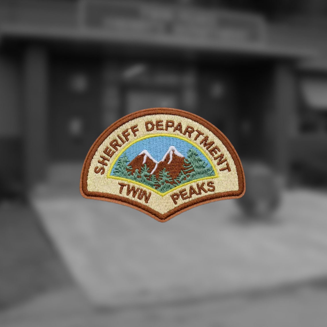 Twin Peaks Inspired Sheriff Department Iron-On Patch | Etsy