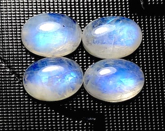 Rainbow moonstone Cabochon Oval Shape moonstone calibrated flatback cabochon Rainbow gemstone All sizes Available 4X6MM to 18X25MMValentine