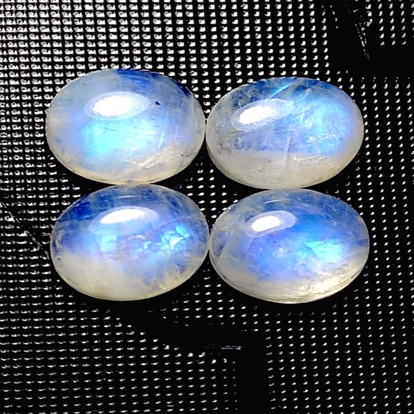 Rainbow moonstone Cabochon Oval Shape moonstone calibrated flatback cabochon Rainbow gemstone All sizes Available 4X6MM to 18X25MMValentine