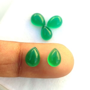 Green Onyx, Onyx Gemstone, Onyx Cabochon 6X4 MM to 20X30 MM All Size Calibrated Gemstone, Green Cabochon, Wholesale Gemstone, Loose Gemstone