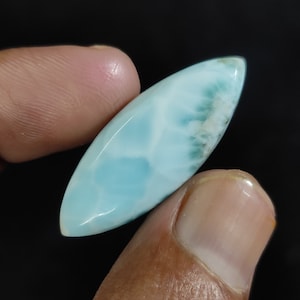 Larimar Cabochon, Loser Larimar, Dominikanische Larimar Cabochon Flatback Anhänger Stein Lose Edelstein Für Schmuckherstellung cabes