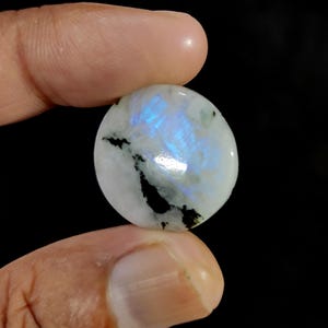 Rainbow Moonstone Cabochon,  Natural Moonstone Cabs, AAA+ Quality Moonstone Gemstone for sale, Top Quality White Rainbow Stone for Jewelry