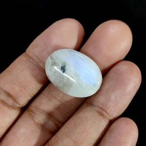 Rainbow Moonstone Cabochon,  Natural Moonstone Cabs, AAA+ Quality Moonstone Gemstone for sale, Top Quality White Rainbow Stone for Jewelry