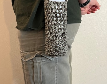 Crochet water bottle holder