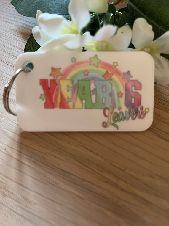 Leavers Year 6 Keyring | Leavers Keychain | Primary School Leavers | Year 6 Leavers | School Leaver Gift | Leavers Gift | Gifts for Friends